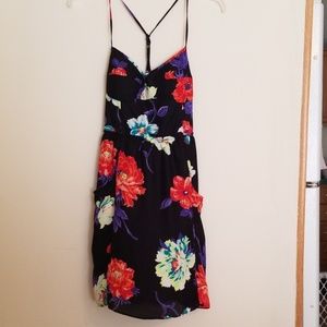 Spaghetti Strap floral dress